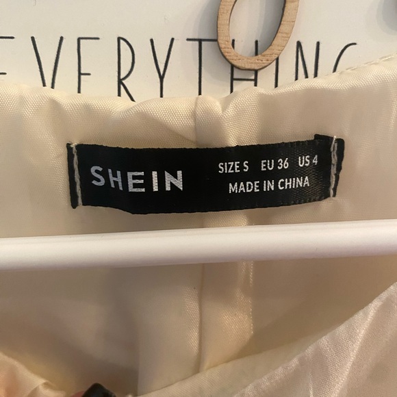 White Ruffle Dot Dress - Picture 5 of 6